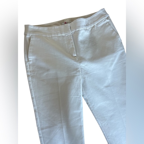 NEW Boden Ankle Pants Ivory Size 8 Regular - Picture 2 of 7